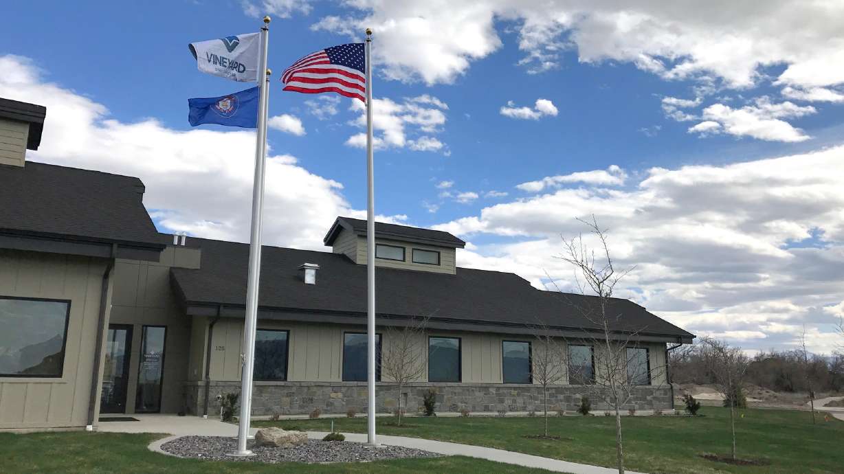 A Vineyard City Council seat is up for grabs after a councilwoman announced her resignation Wednesday.