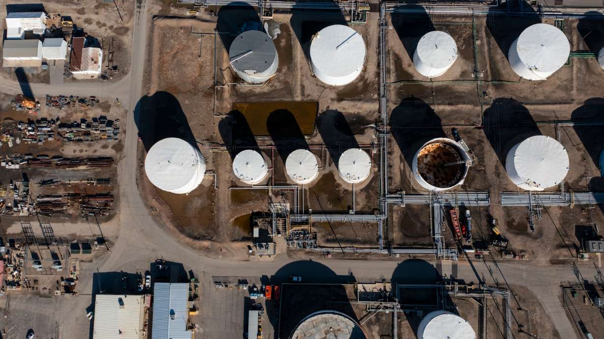 The Big West Oil LLC refinery in North Salt Lake is pictured on Nov. 15, 2022. If the Trump administration seeks to transform energy policies, it may take quite some time to get back on course, an expert says.