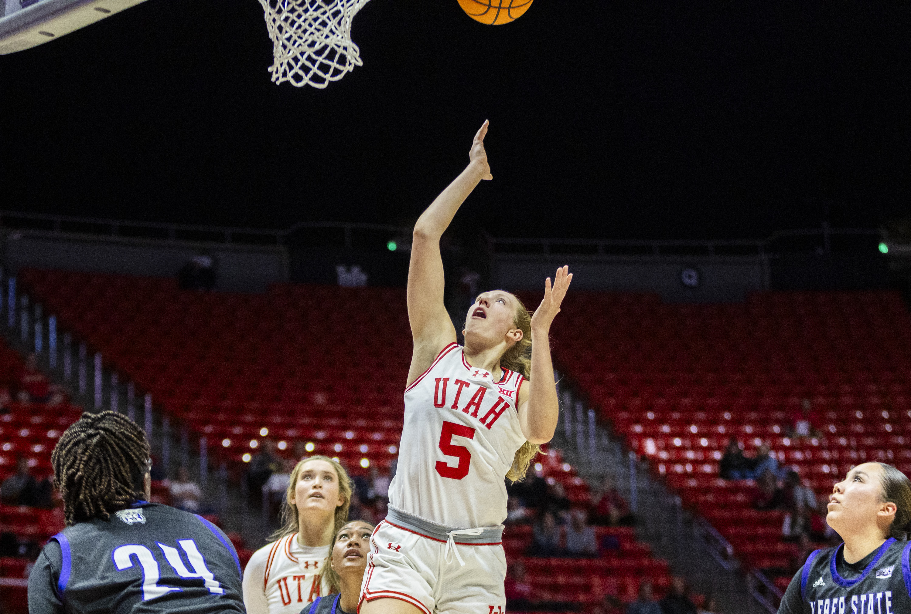 Utah women dominate on offense in 118-50 rout over McNeese