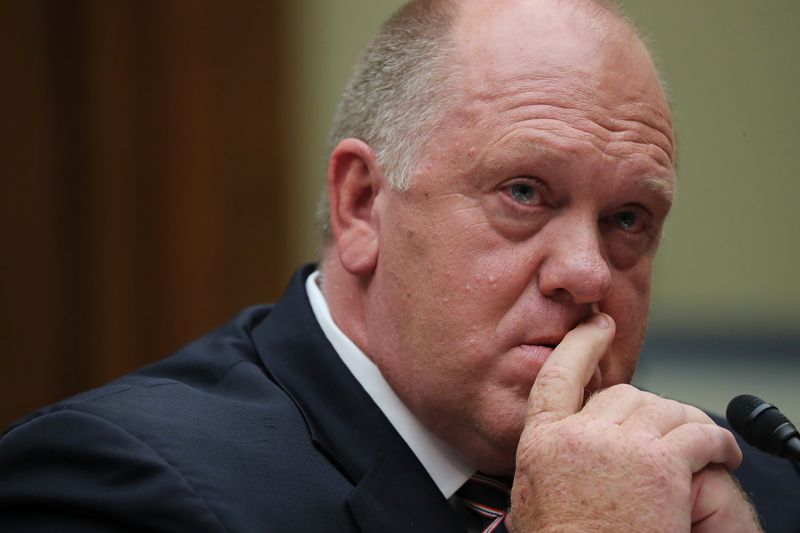 Former Acting Director of U.S. Immigration And Customs Enforcement Tom Homan in Washington, Sept. 11, 2019. President-elect Donald Trump will nominate Homan as U.S. "Border czar."