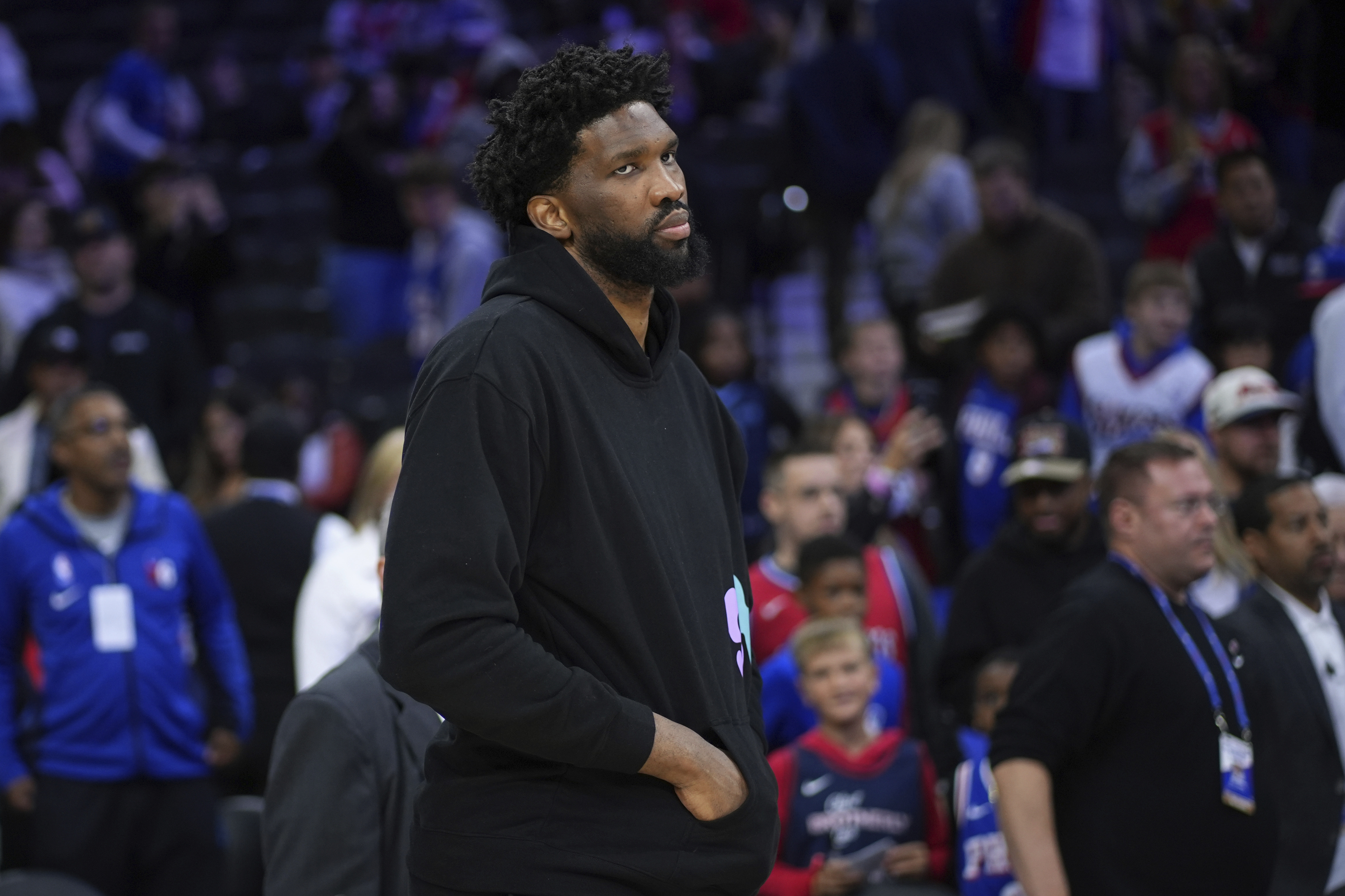 Joel Embiid is expected to make his season debut for the 76ers after injuries and suspension