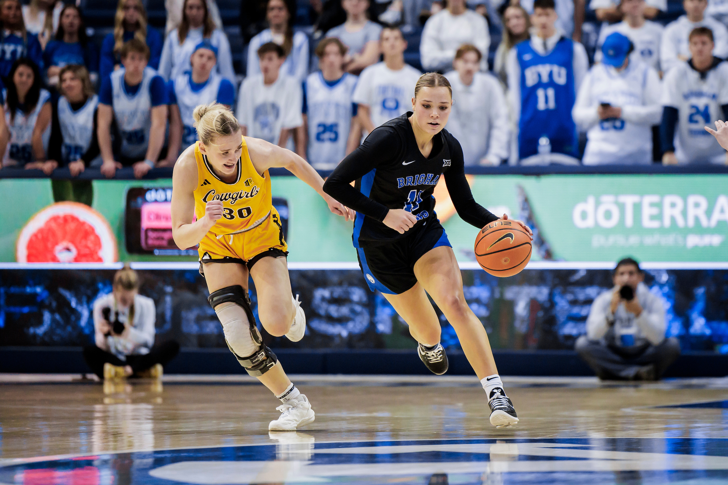 How playing with Team Canada has prepared BYU's Delaney Gibb for sophomore season