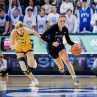 How playing with Team Canada has prepared BYU's Delaney Gibb for sophomore season