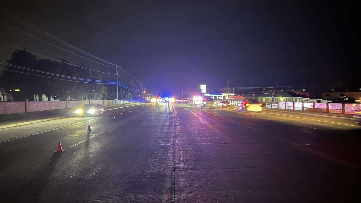 A 66-year-old man was seriously injured in a hit-and-run accident Monday.