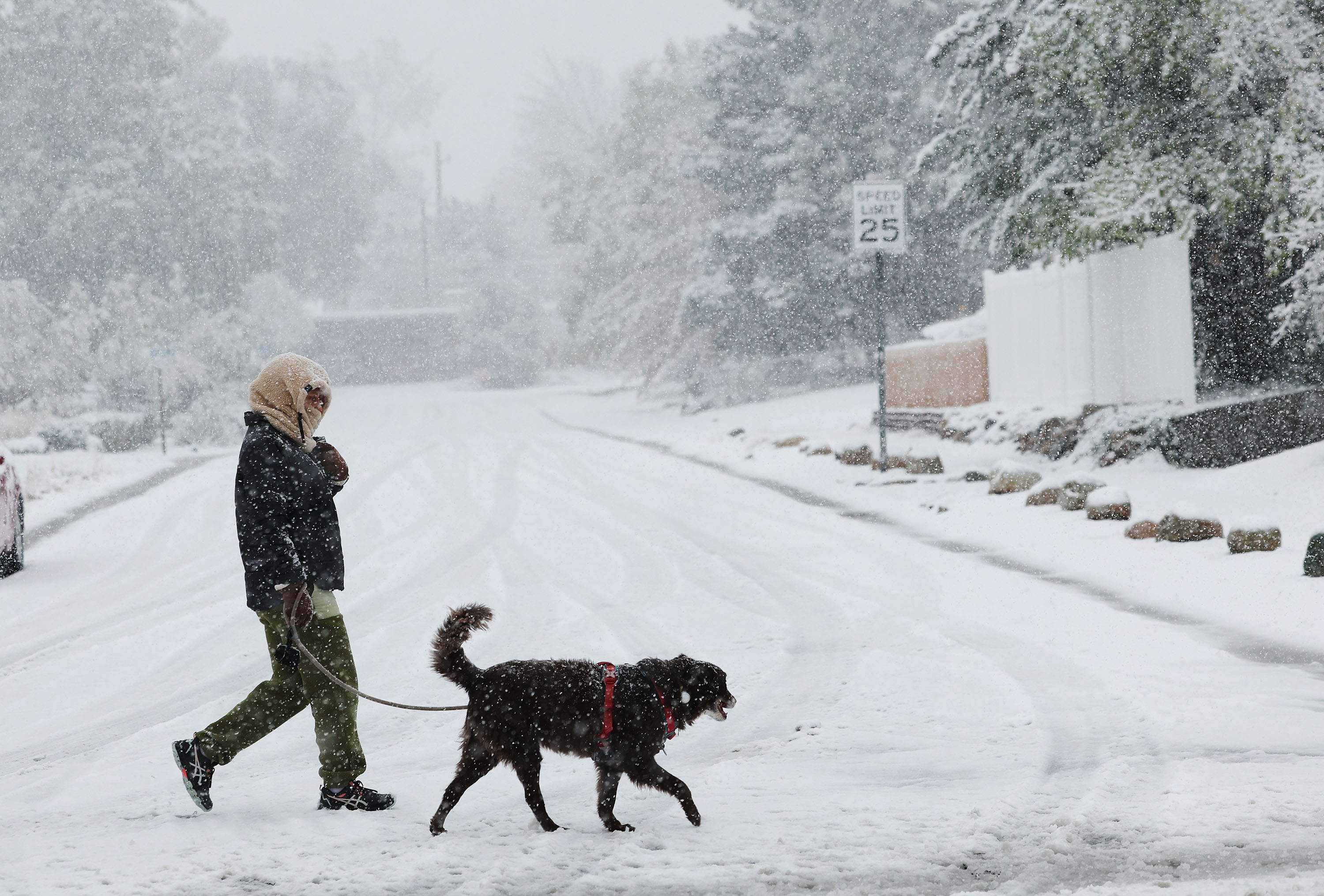 Tuesday brings dusting of snow to the Wasatch Front