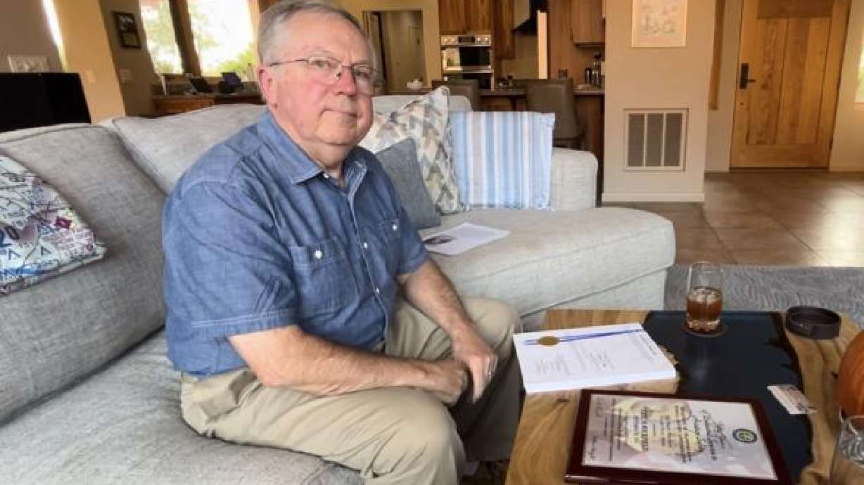 Ivins resident and lifelong pilot, Captain Eric Wickfield recently received the Wright Brothers Master Pilot Award, the most prestigious award of the Federal Aviation Administration.