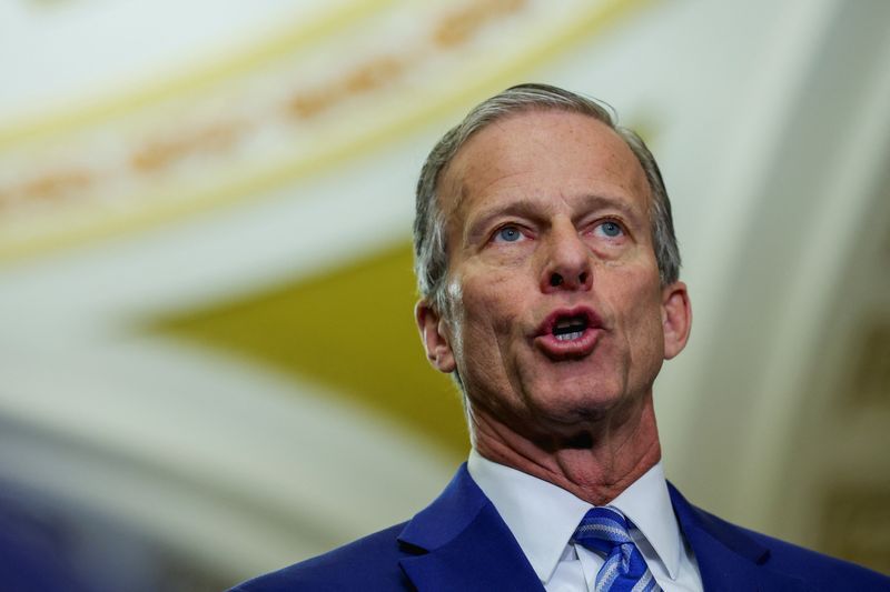 US Senate Republicans pick insider John Thune as their next leader