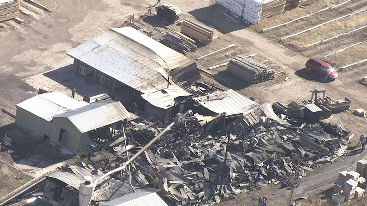 The Blazzard Sawmill — an 80-year-old, family-run operation in Kamas — burned down Wednesday, Nov. 13, 2024, leaving the family wondering what's next.