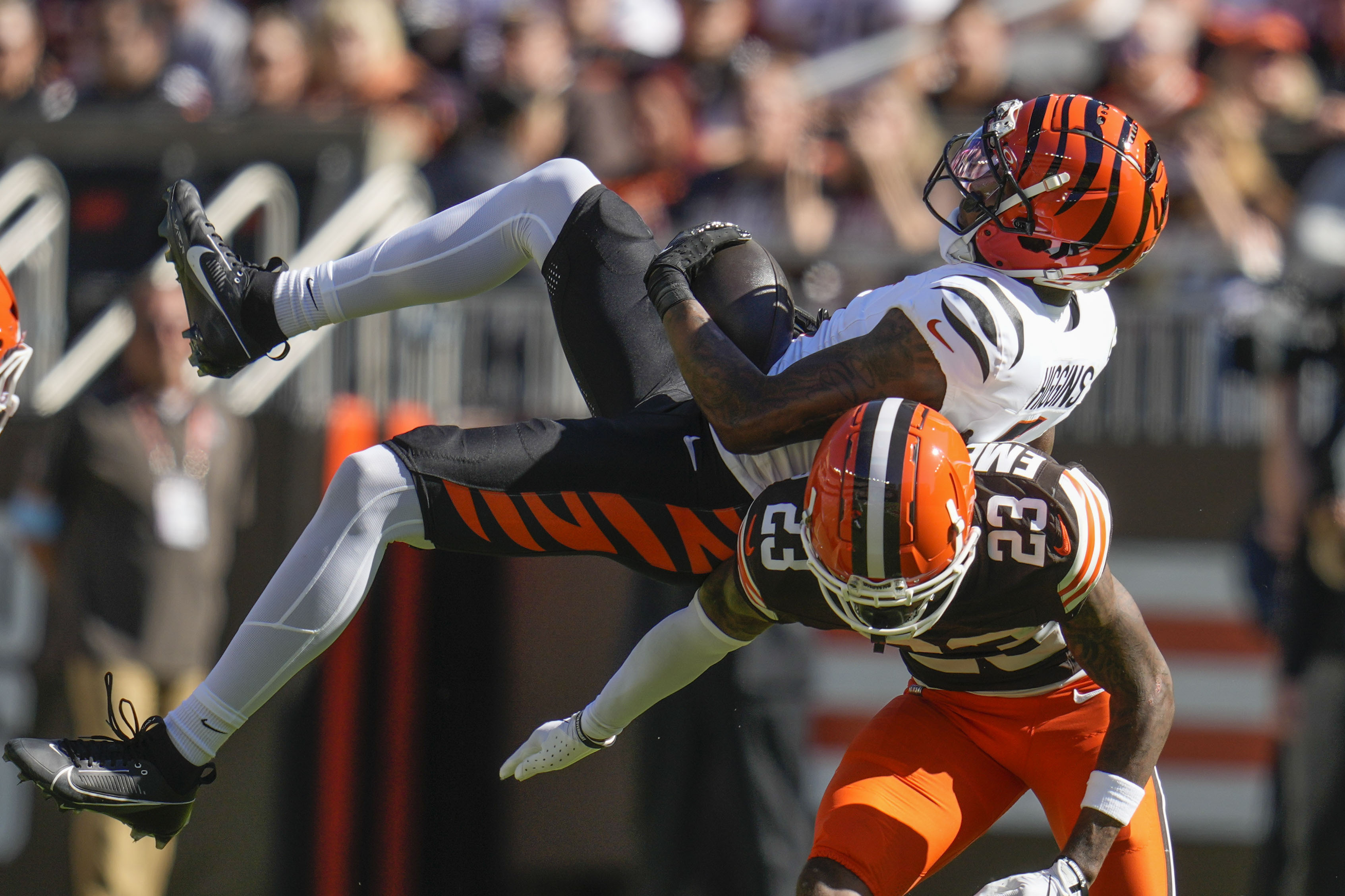 Bengals WR Tee Higgins is expected to play Sunday against the Chargers