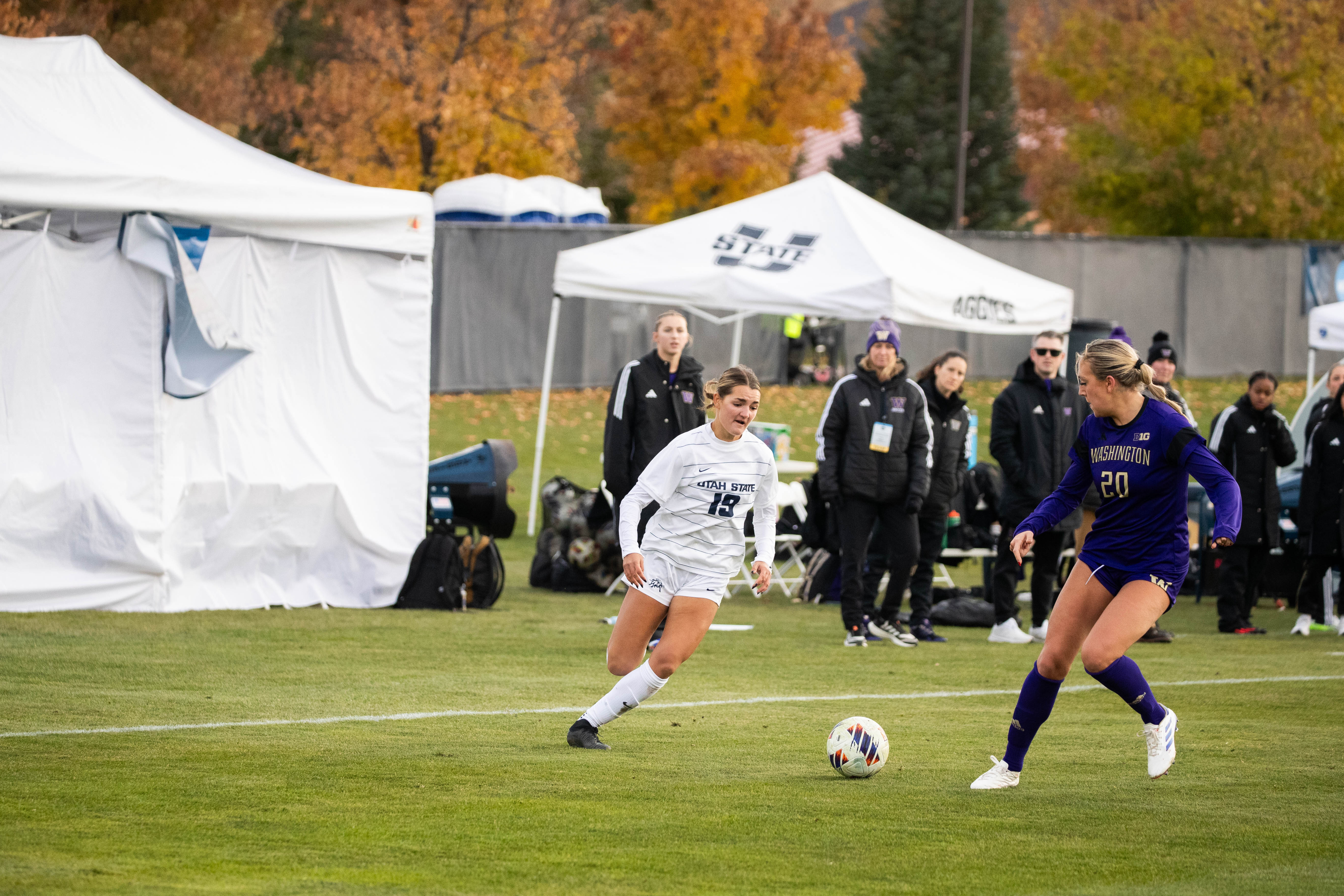 NCAA women's soccer: Aggies eliminated on penalties by Washington in tournament opener