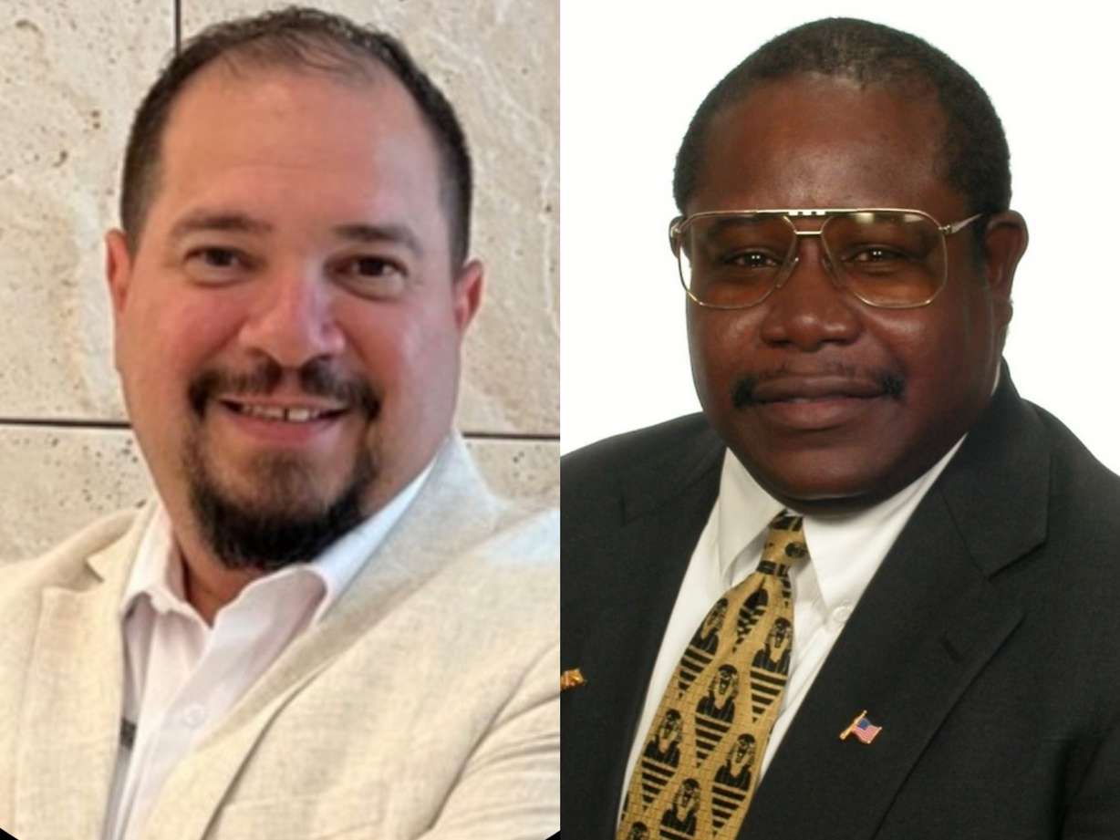 Latino Donald Trump backers in Utah like Gabriel Urgelles, left, and Dean Martinez cite economic issues and border worries in their support for the GOPer.