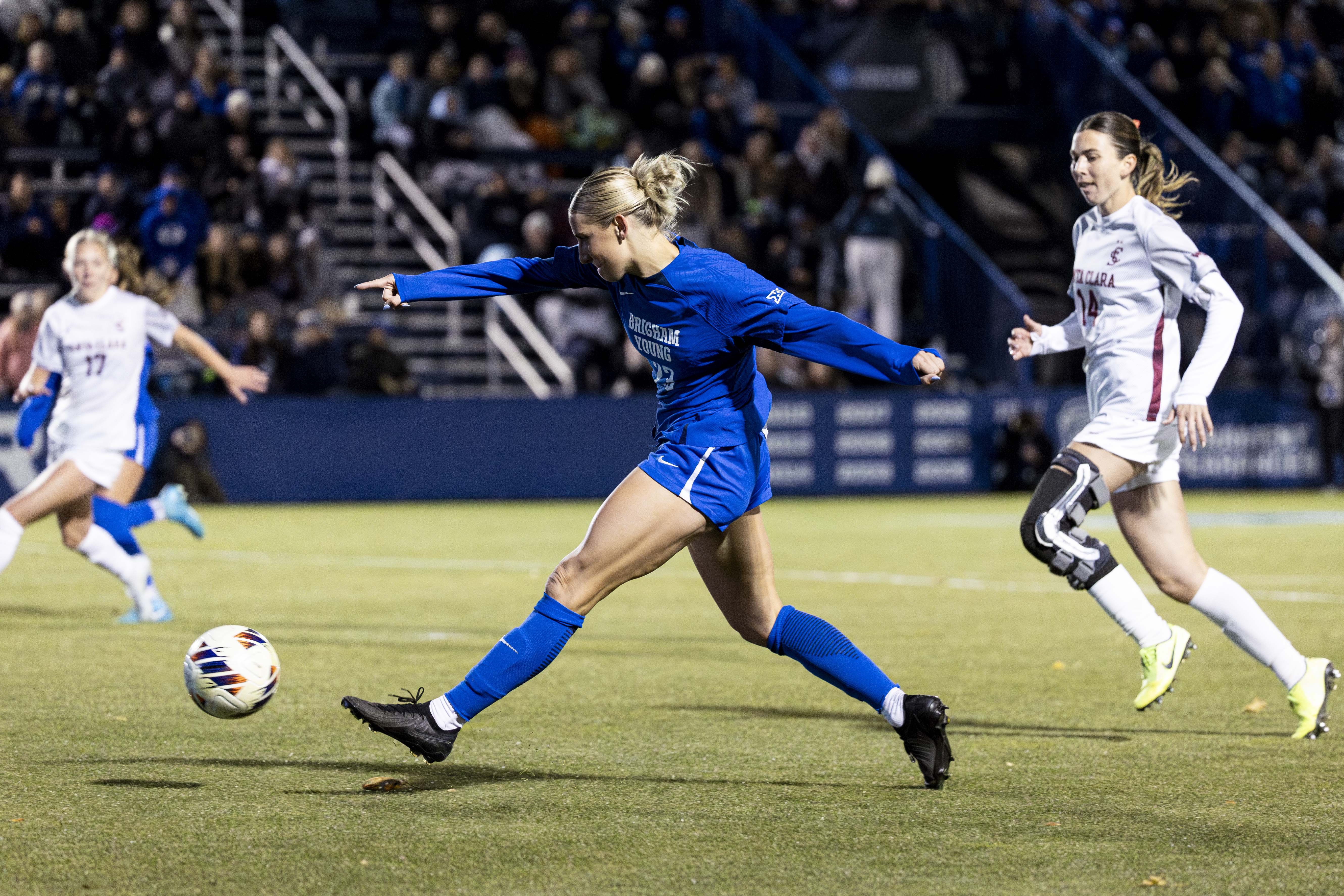 NCAA women's soccer: BYU eliminated by No. 11 Santa Clara's 2nd-half stunner