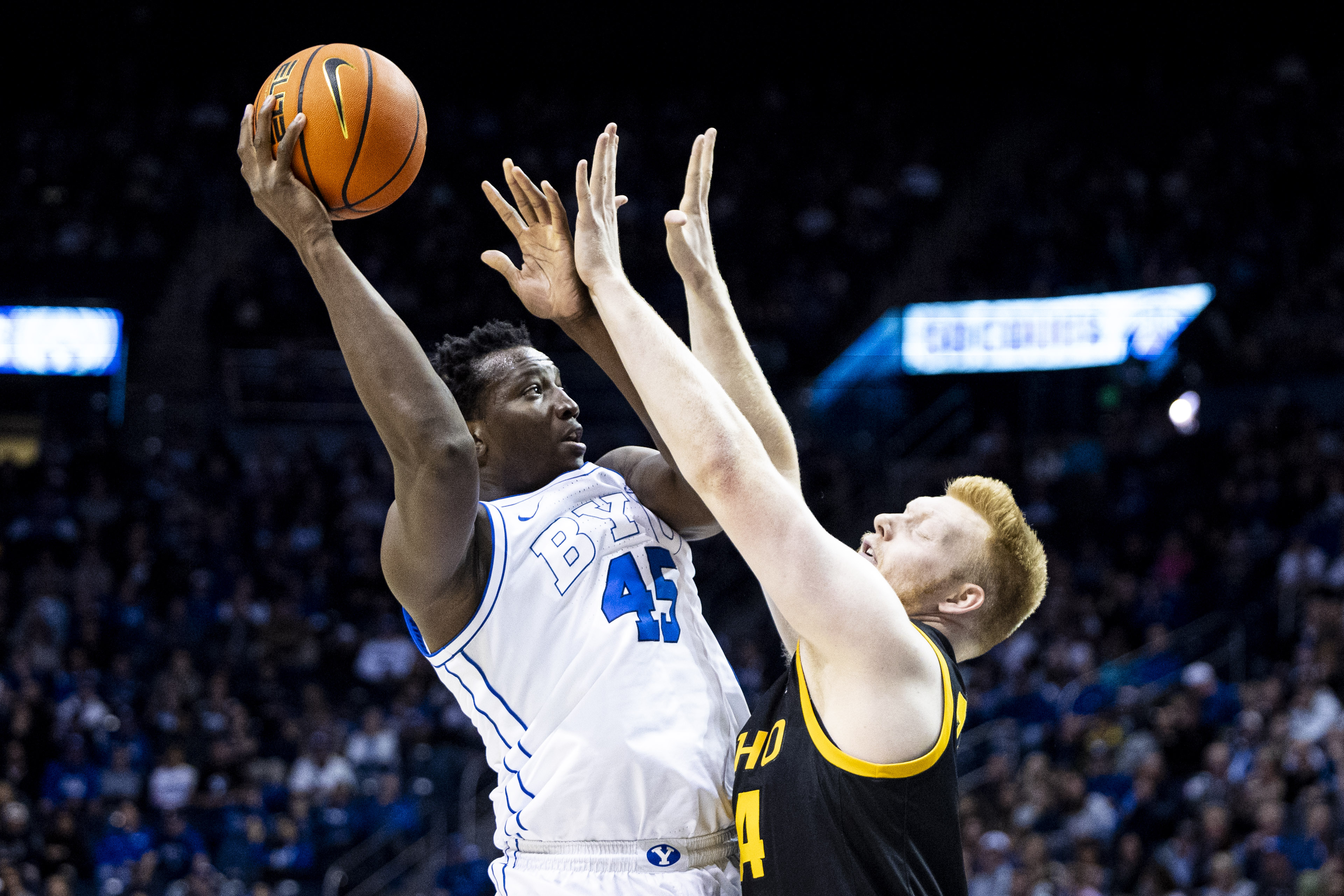 Saunders, Traore pull BYU basketball past slow start for win over Vandals