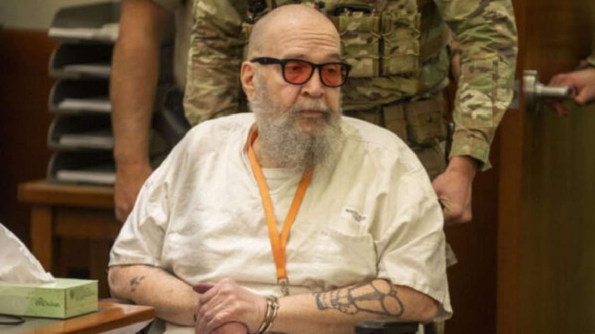 Ralph Menzies is brought in for his competency hearing on Nov. 18, 2024. His attorneys have appealed last week's decision that he was competent enough for execution, asking the Utah Supreme Court to address his competency.