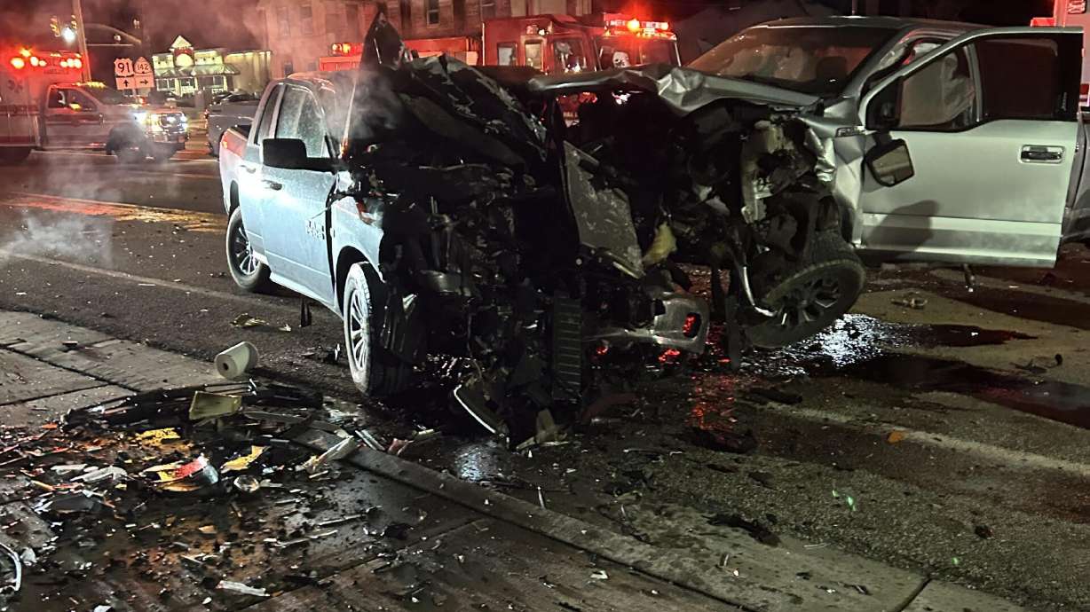 One person was killed in a multivehicle crash in northern Utah Monday evening.