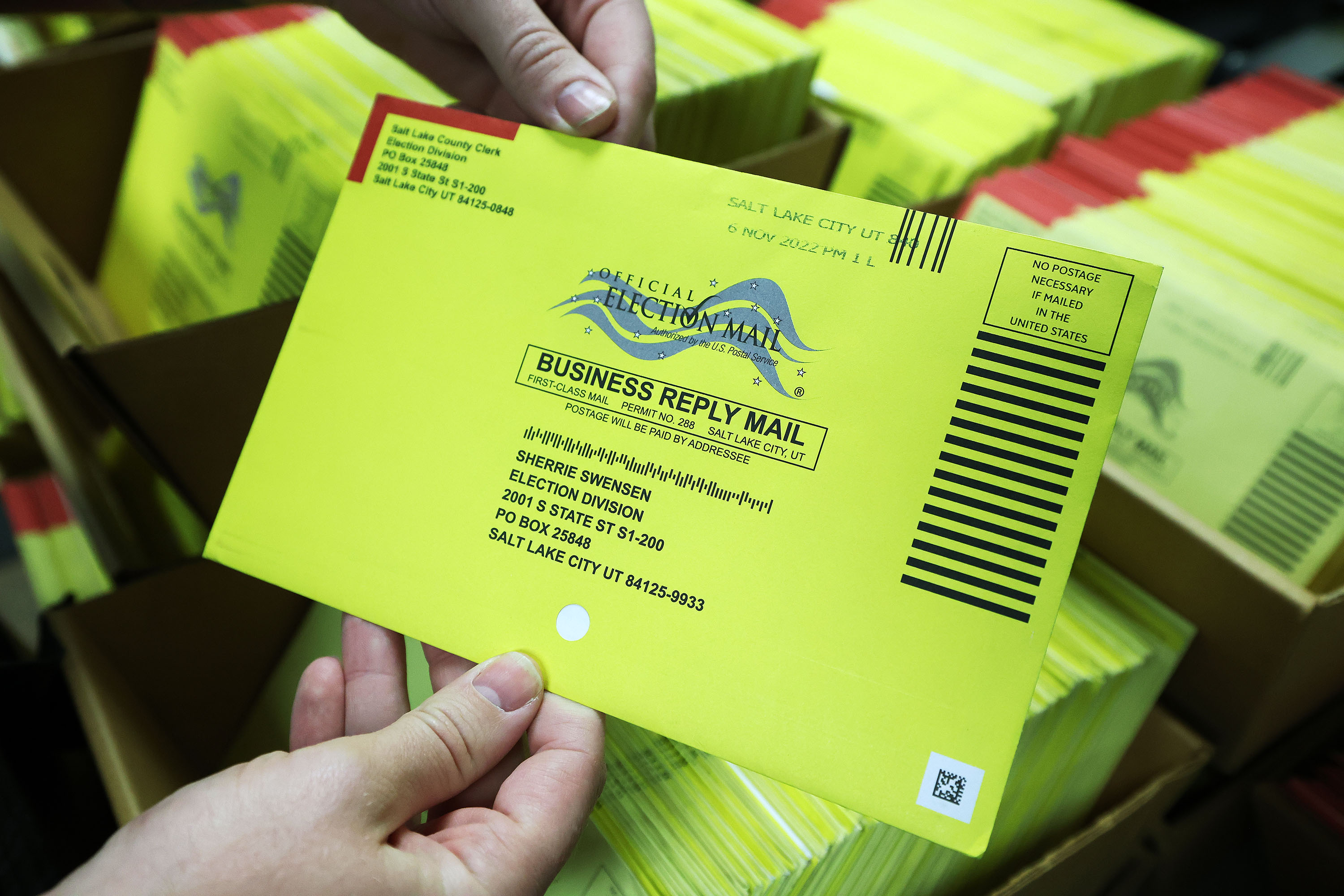 Lawmakers vote down bill to prevent counting of mailed ballots that arrive after Election Day