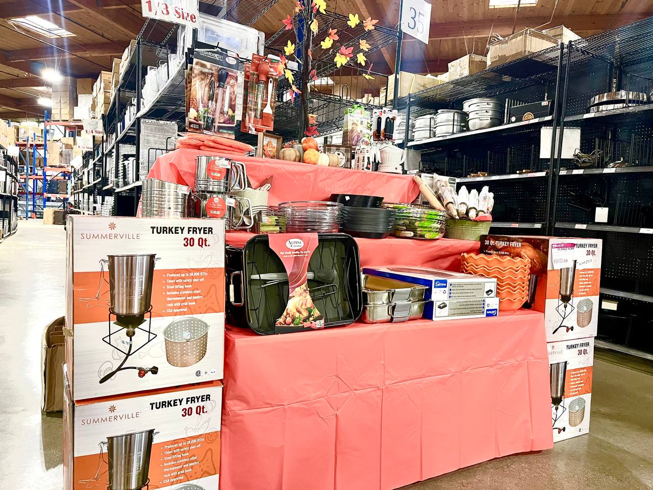 Buying from a local restaurant supplier can simplify your holiday cooking experience