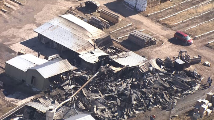 Kamas family reeling from fire that destroyed their sawmill, plans to rebuild