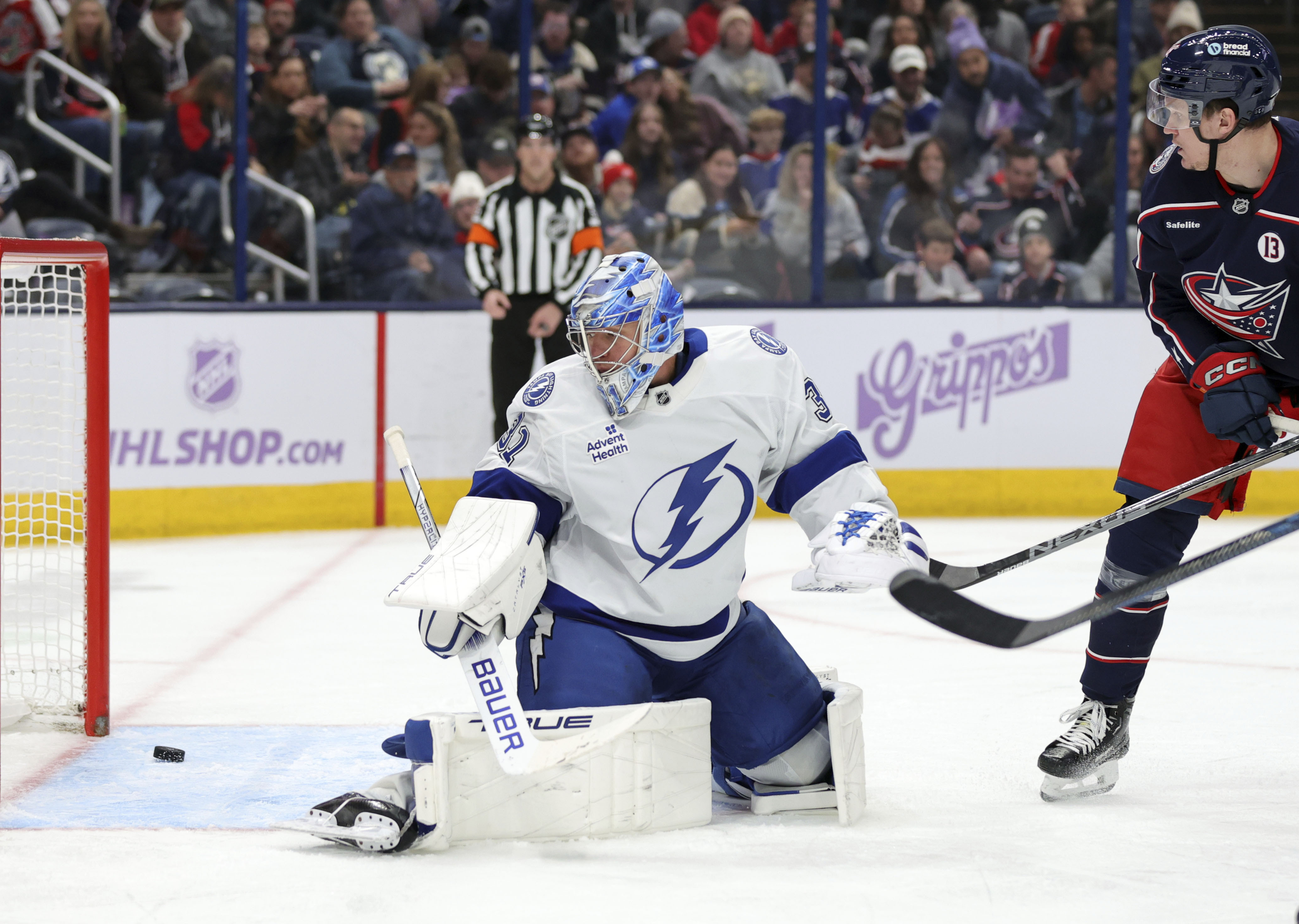 Zach Werenski's goal in OT and 5-point game helps Blue Jackets to 7-6 win over Lightning