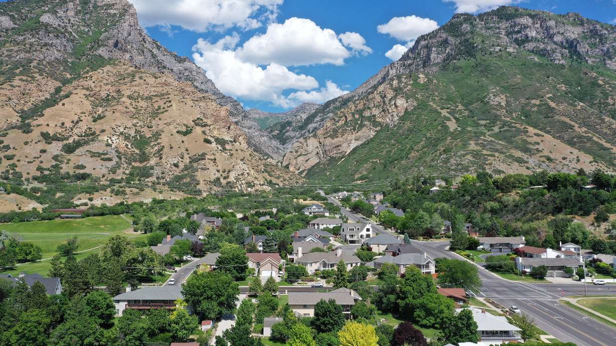 Homes on Provo's east bench on June 23, 2022. The Provo City Council is discussing changes to accessory dwelling unit requirements that could make acquiring approval more difficult.