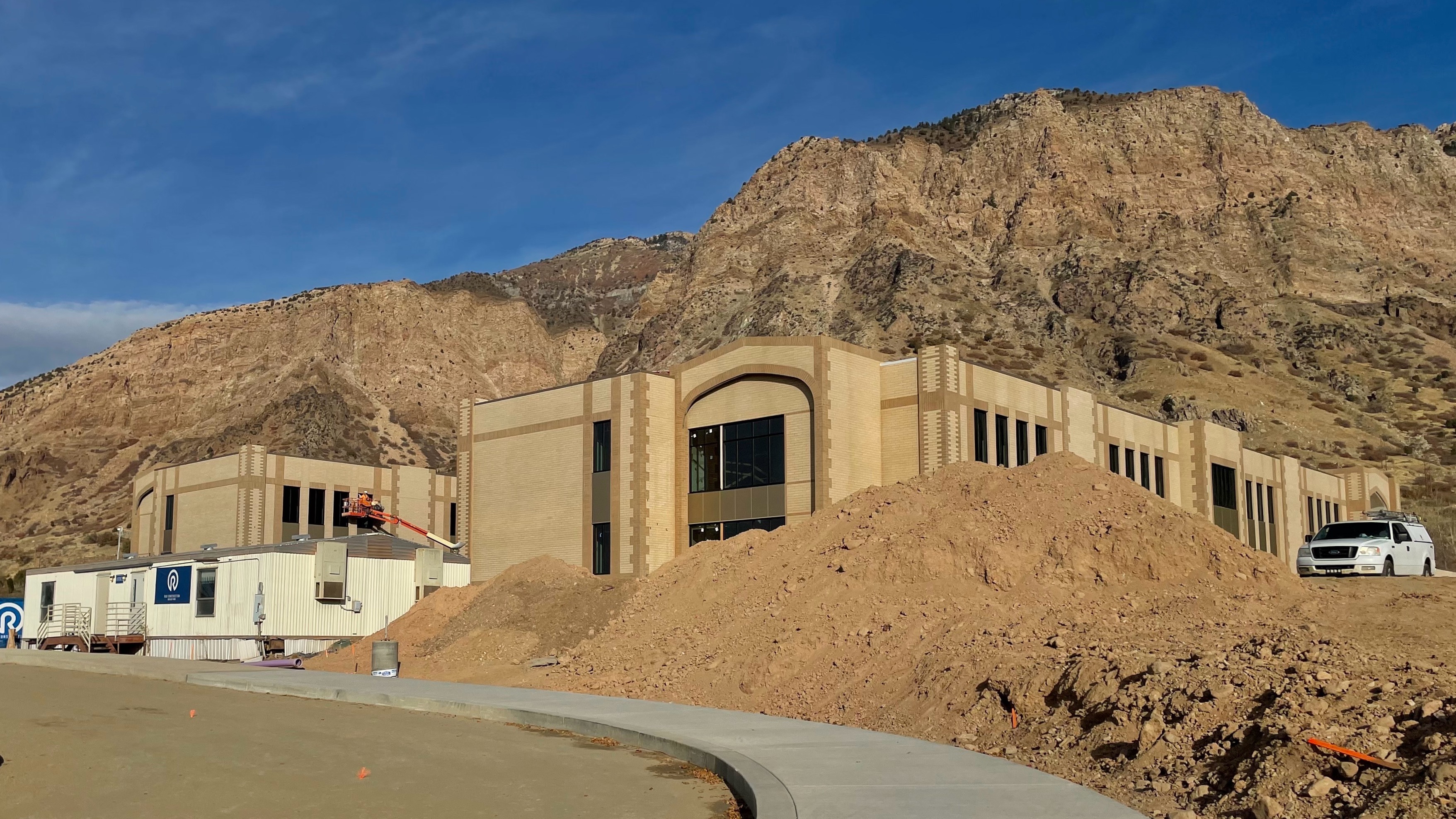 Ogden school officials are rebuilding Hillcrest Elementary, pictured Thursday. They are also mulling the closure of Bonneville Elementary, with many of the students at that school likely to attend Hillcrest if Bonneville shuts its doors.