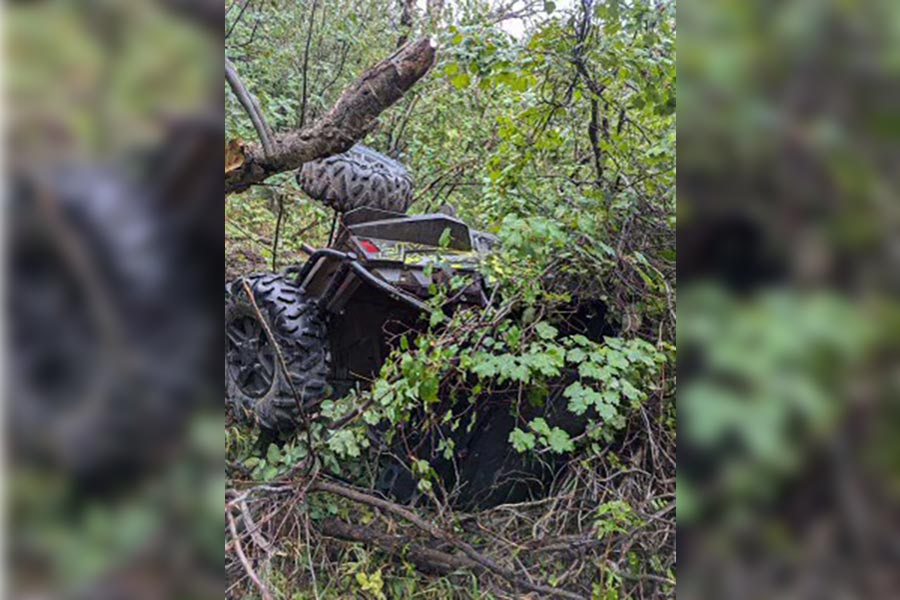 Tamra Bassett’s UTV crashed in deep bush off the main trail where rescuers couldn’t easily find it in Idaho on Aug. 12.