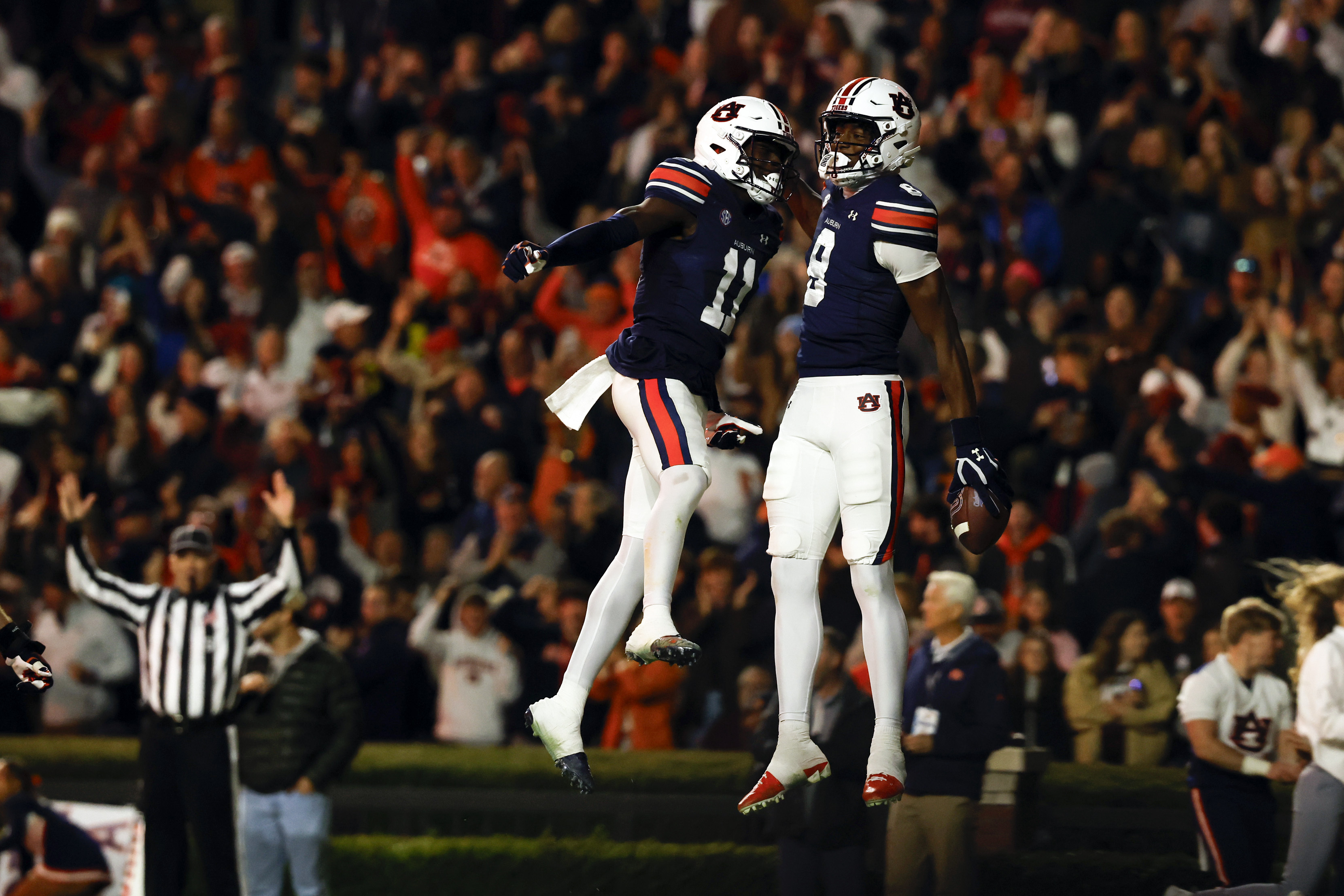 Auburn wins 43-41, four-OT thriller over playoff hopeful No. 15 Texas A&M