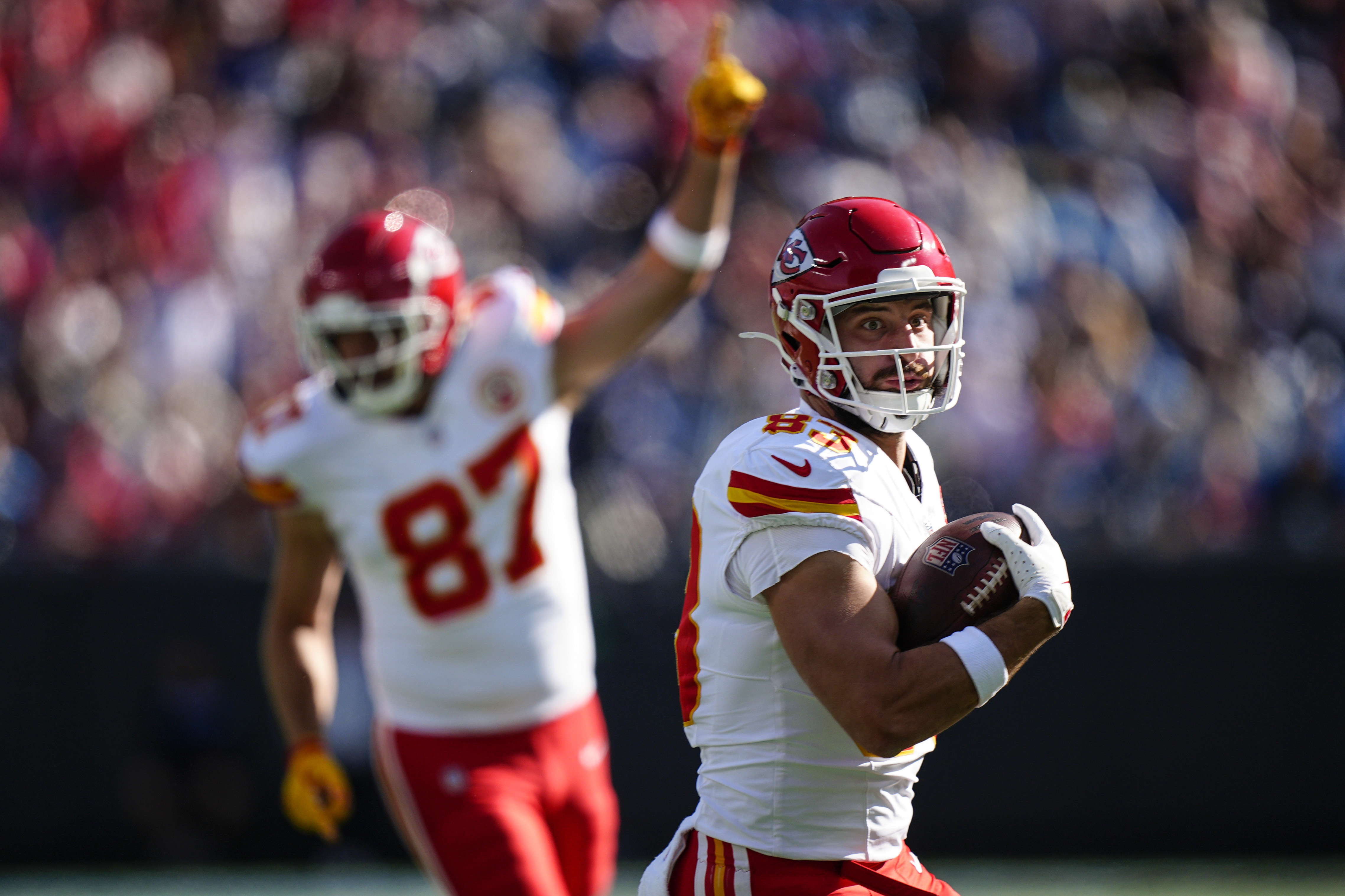 Emerging tight end Noah Gray gives Mahomes and the Chiefs another option in passing game