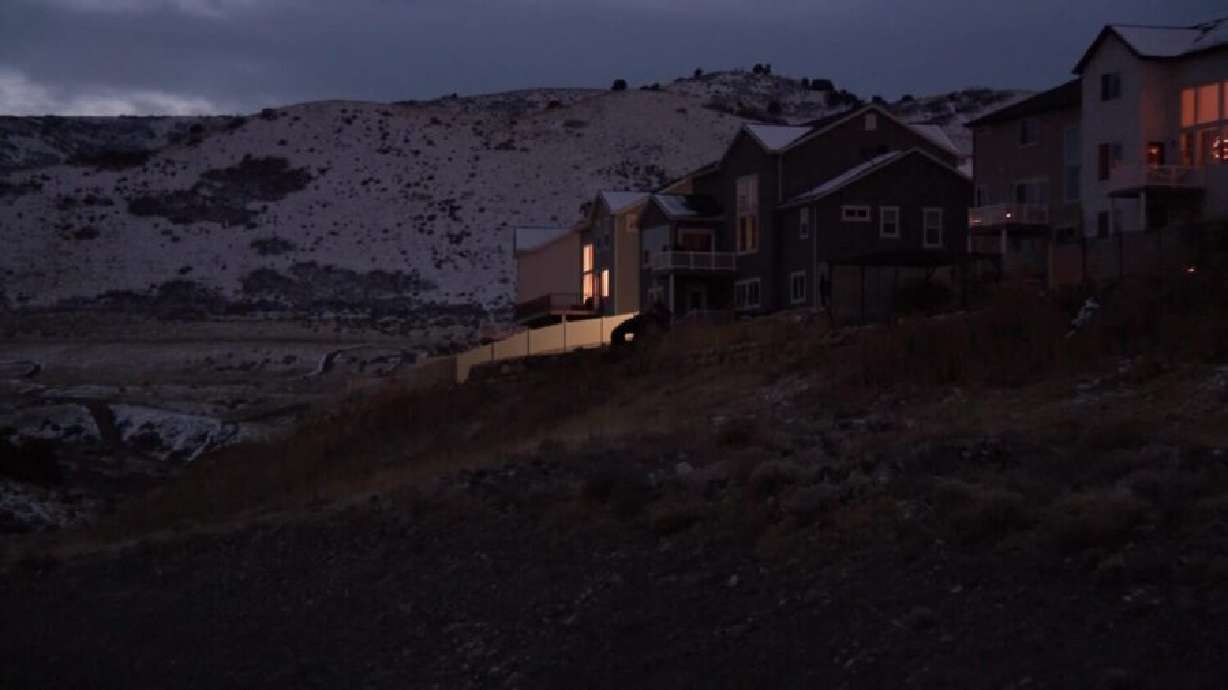 Several Herriman townhomes are just uphill from a quarry that wants to expand to include a rock mine.