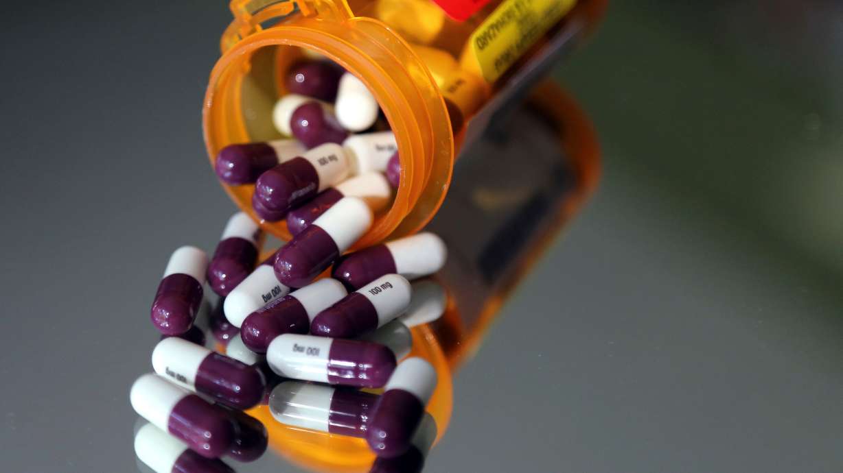 Pharmaceuticals are seen in North Andover, Mass., on June 15, 2018. Treating children who have uncomplicated acute appendicitis only with antibiotics is both cost-effective and safe compared to having surgery, according to a study.