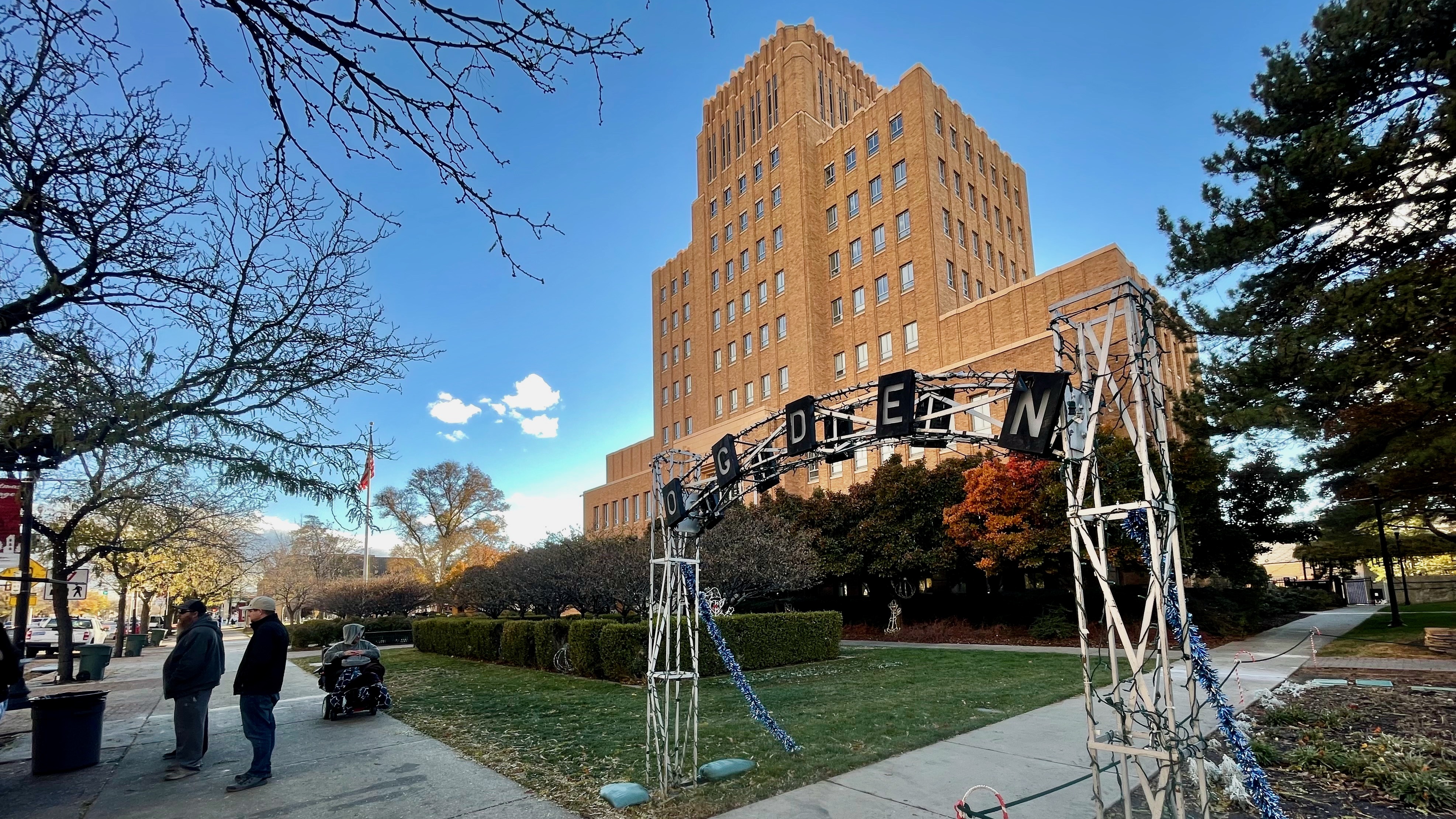 The Ogden Municipal Building, pictured Wednesday, Nov. 27. It, along with the old U.S. Forest Service building, is an example of the varied art deco projects around Ogden of local architects Leslie Hodgson and Myrl McClenahan.