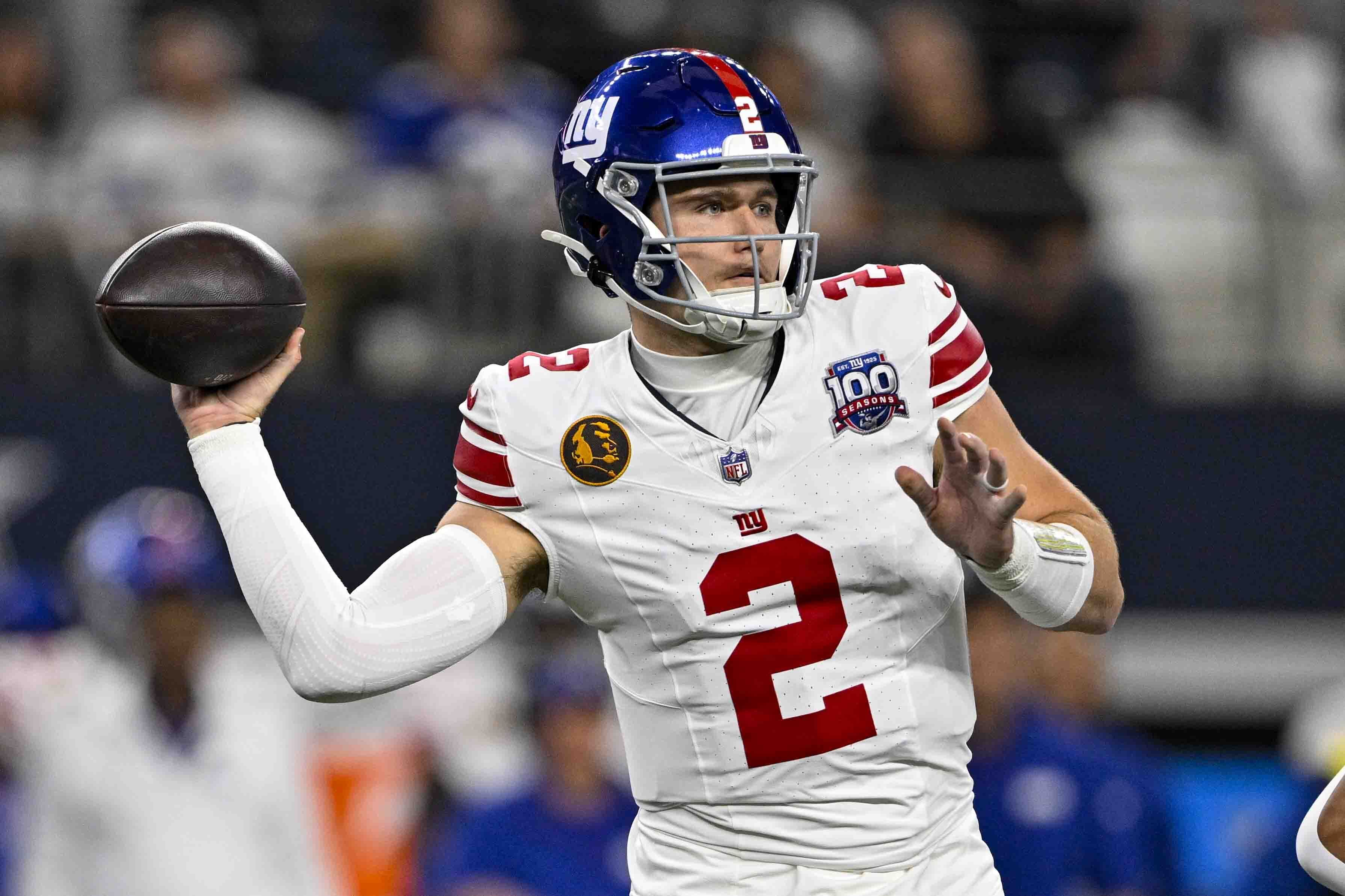 Lock is 3rd Giants starting QB in 3 games, and the result is the same during a 7-game skid