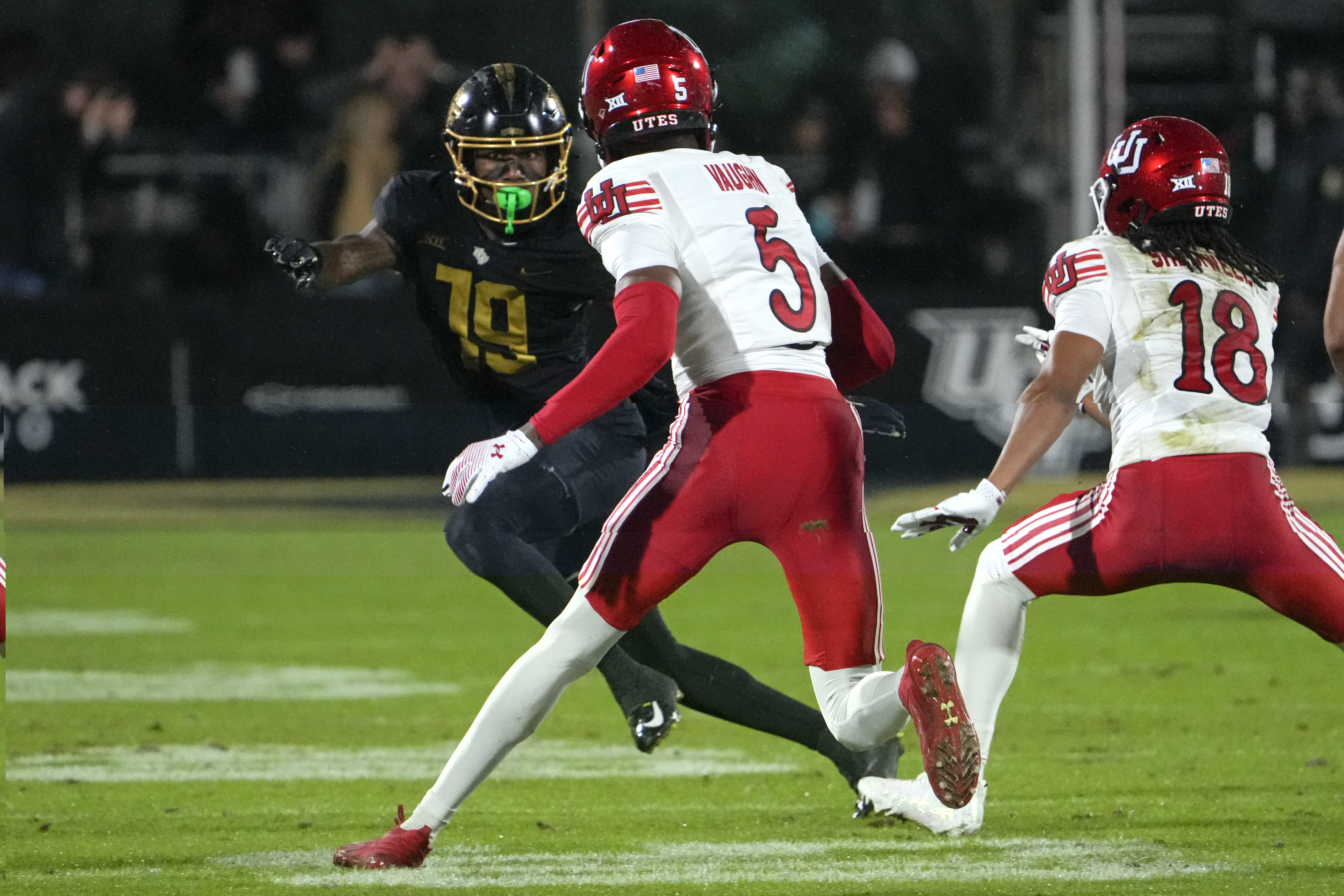 Zemaiah Vaughn pick 6 propels Utah to win over UCF, snap 7-game skid