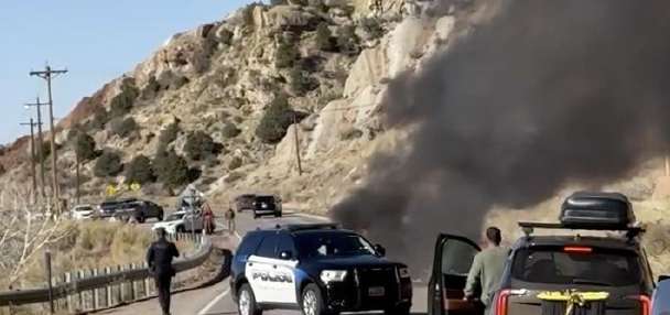 One dead after car is 'engulfed with flames,' Cedar City police say