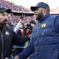 Michigan, Ohio State fight broken up with police pepper spray after Wolverines win