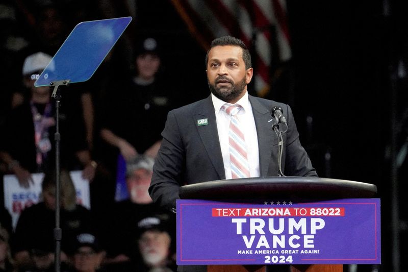 Republican senators offer early support for Trump's FBI pick Kash Patel