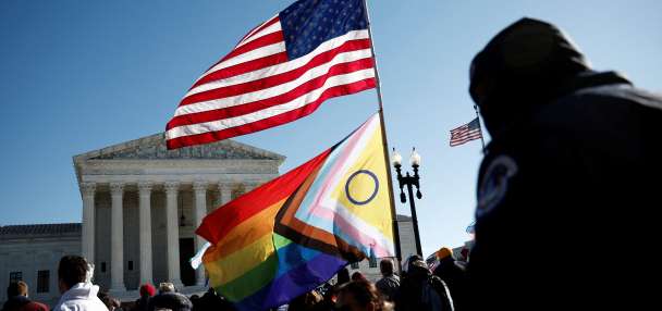 Supreme Court hears arguments in transgender rights case