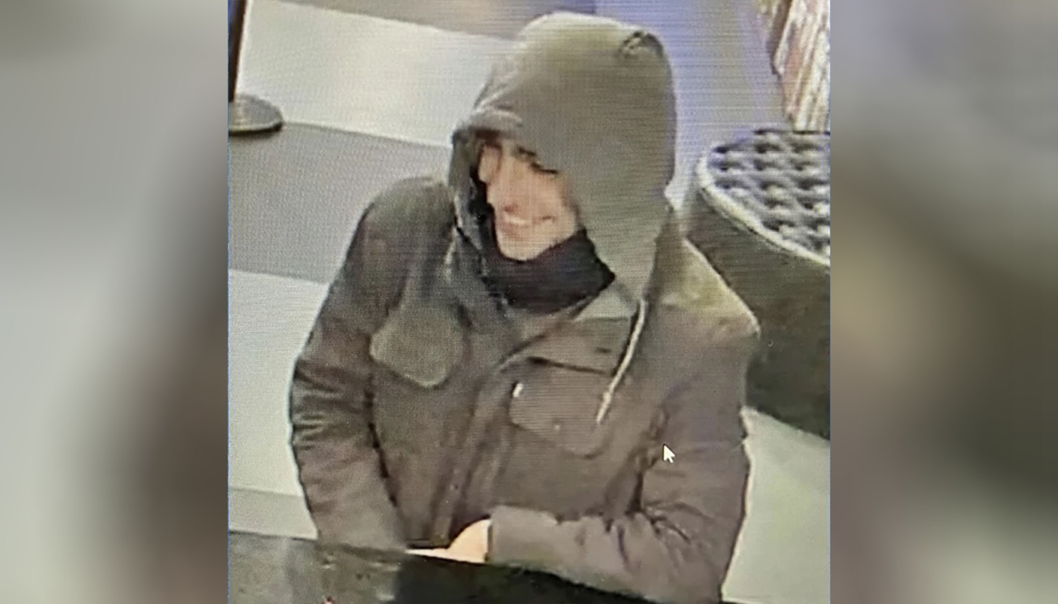 This image shows a man wanted for questioning in connection to the investigation of the killing of UnitedHealthcare CEO Brian Thompson outside a Manhattan hotel, Wednesday.