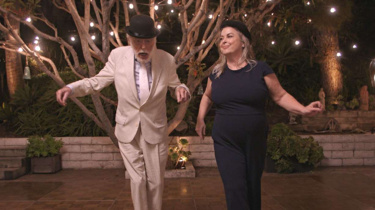 Dick Van Dyke and Arlene Silver in Coldplay's new music video for the band's song "All My Love," which was released Friday.