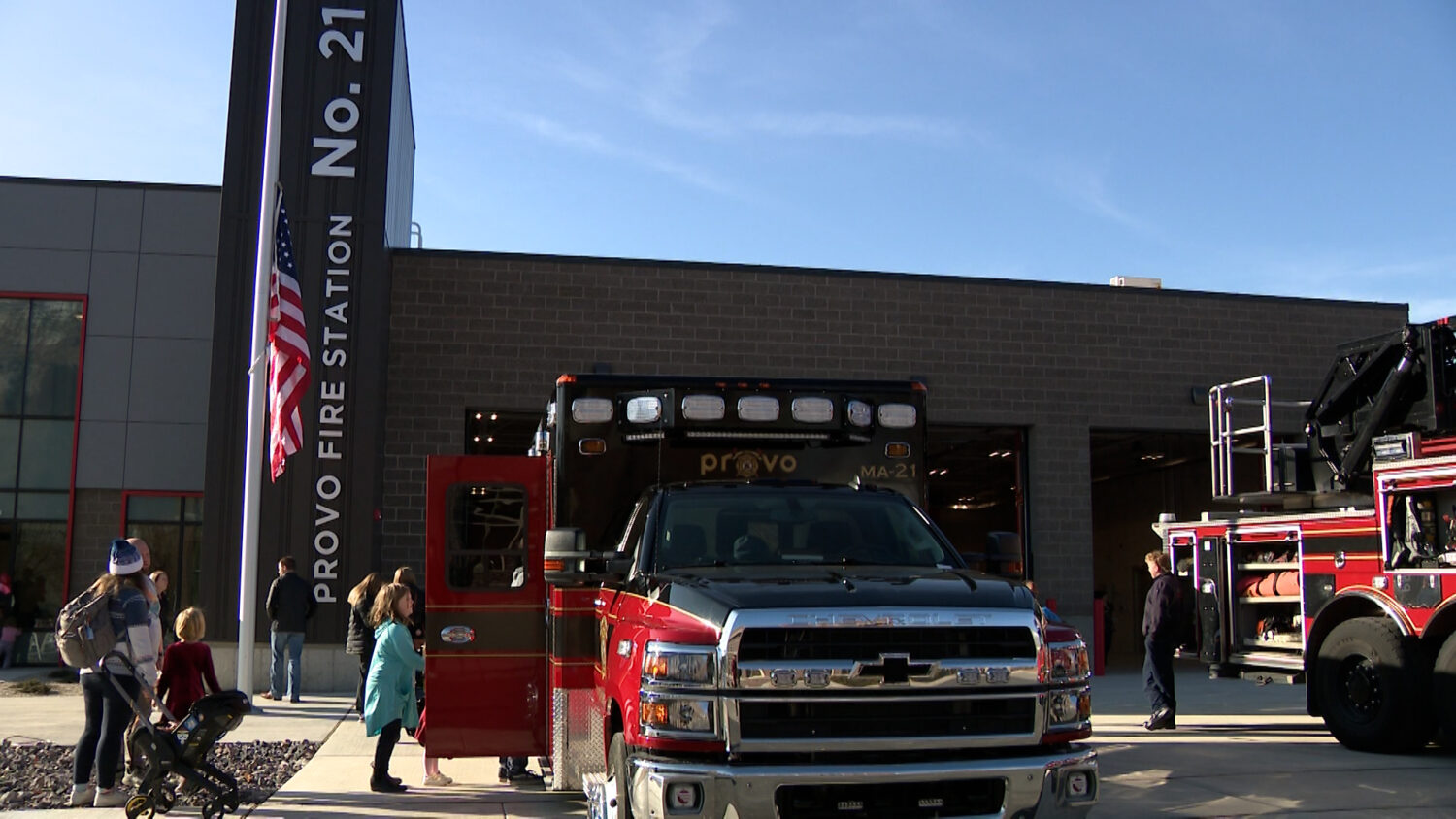 Provo celebrates new downtown fire station