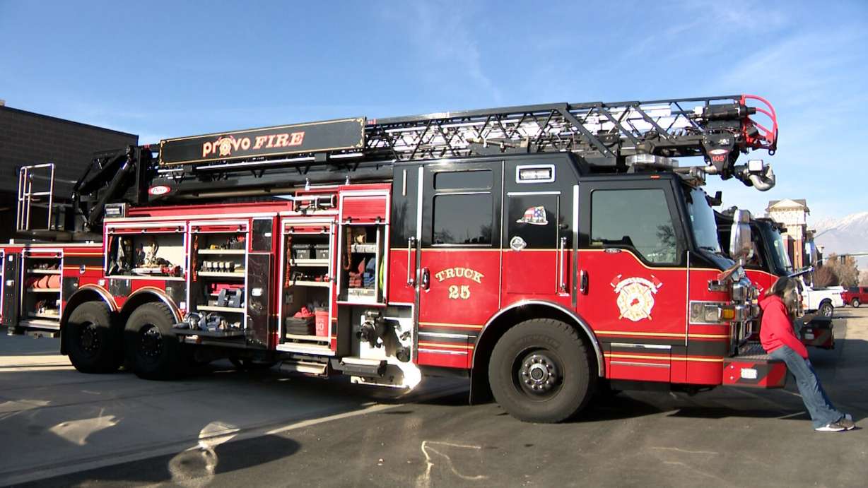 Provo hosted a celebration for its new downtown fire station on Saturday.