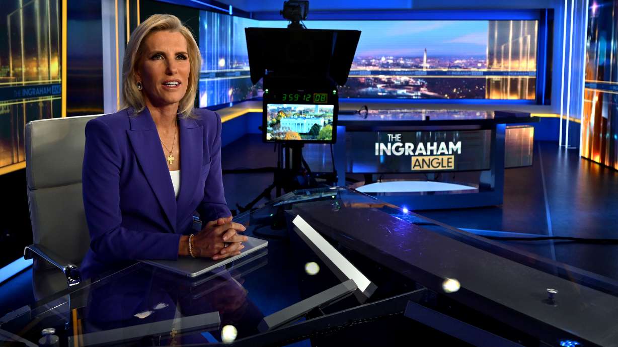 Fox News host Laura Ingraham at the TV office in Washington, D.C., on Nov. 20.