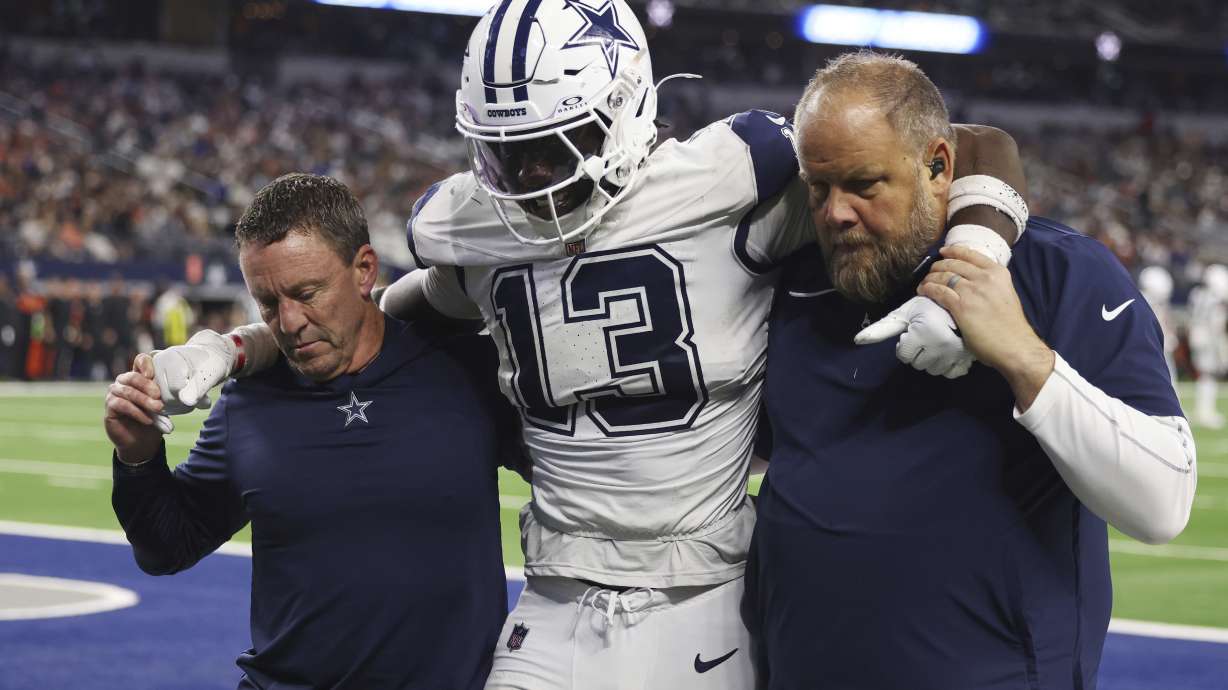 Cowboys linebacker DeMarvion Overshown could miss 2025 season after latest knee injury, coach says | KSL.com