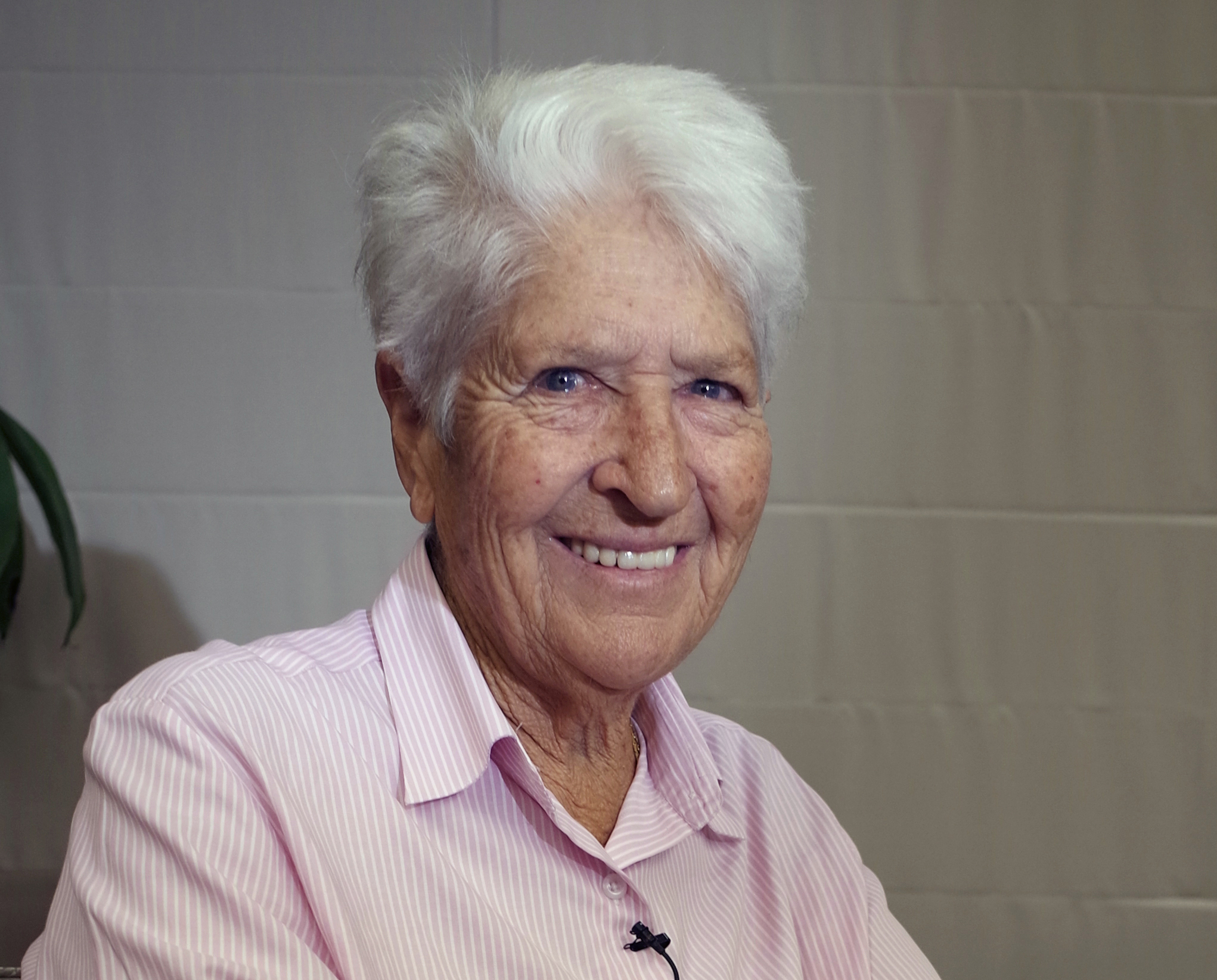 Australian swim legend Dawn Fraser is recovering after a fall and hip replacement surgery