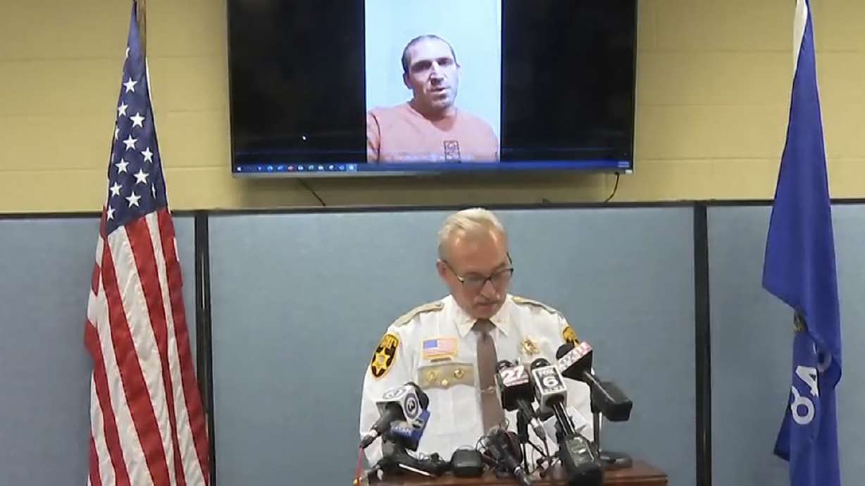 Sheriff Mark Podoll speaks about Ryan Borgwardt, who faked his own drowning this summer on Nov. 21 in Green Lake, Wis.