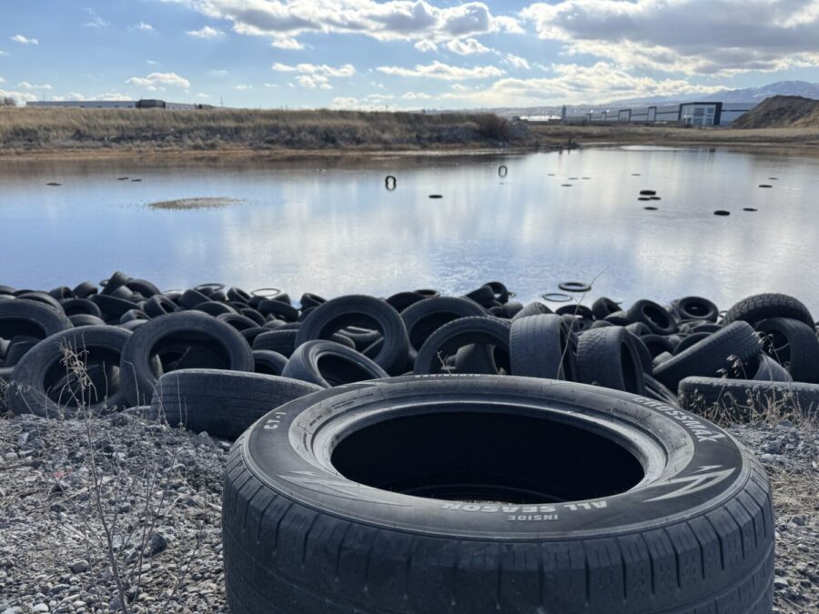 Health officials are investigating an illegal dumping near the Salt Lake County landfill, pictured Tuesday.