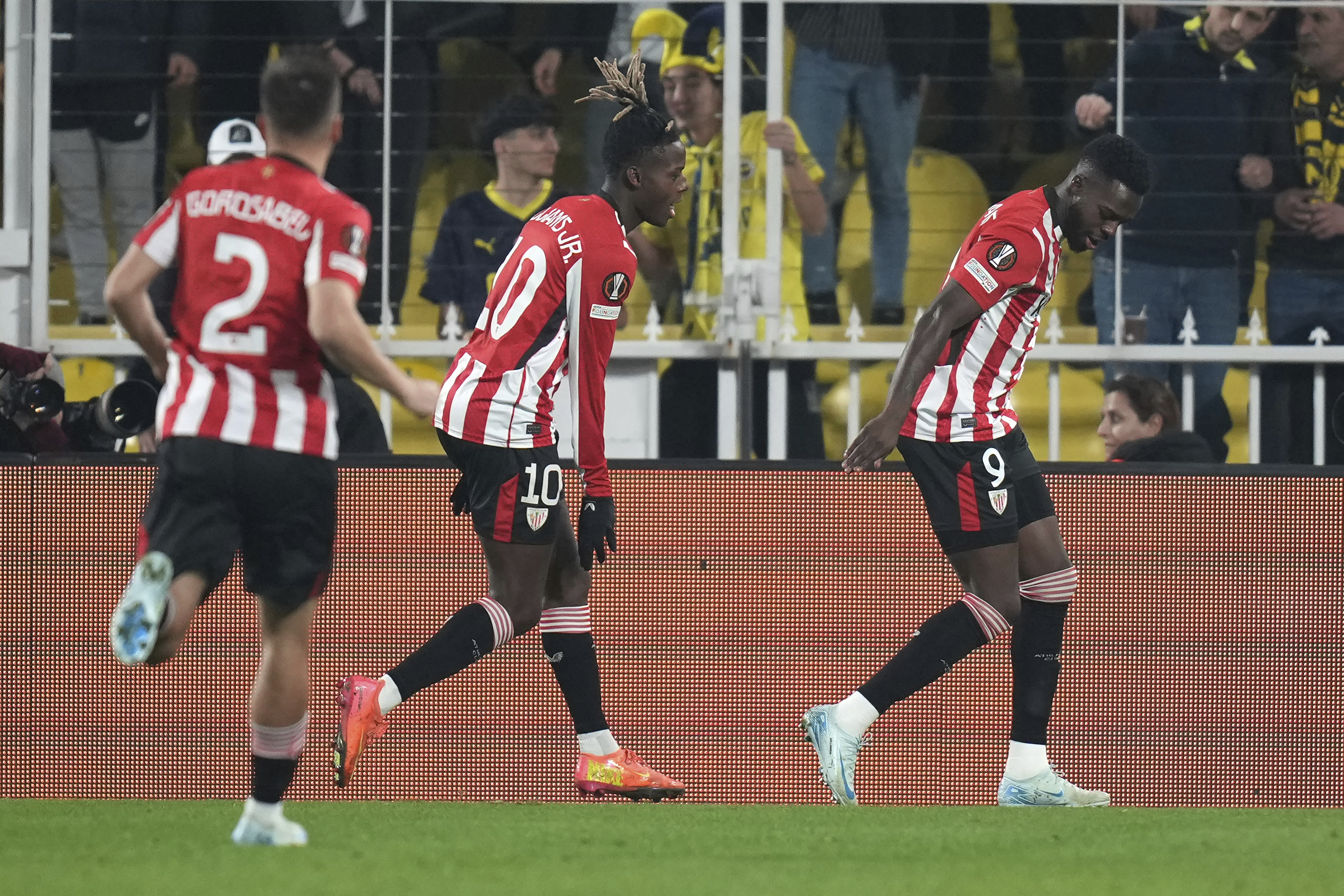 Inaki Williams' 2 goals lead Bilbao to 2-0 win over Fenerbahce in Europa League