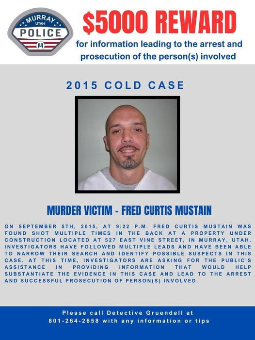 Reward offered in Murray cold case 