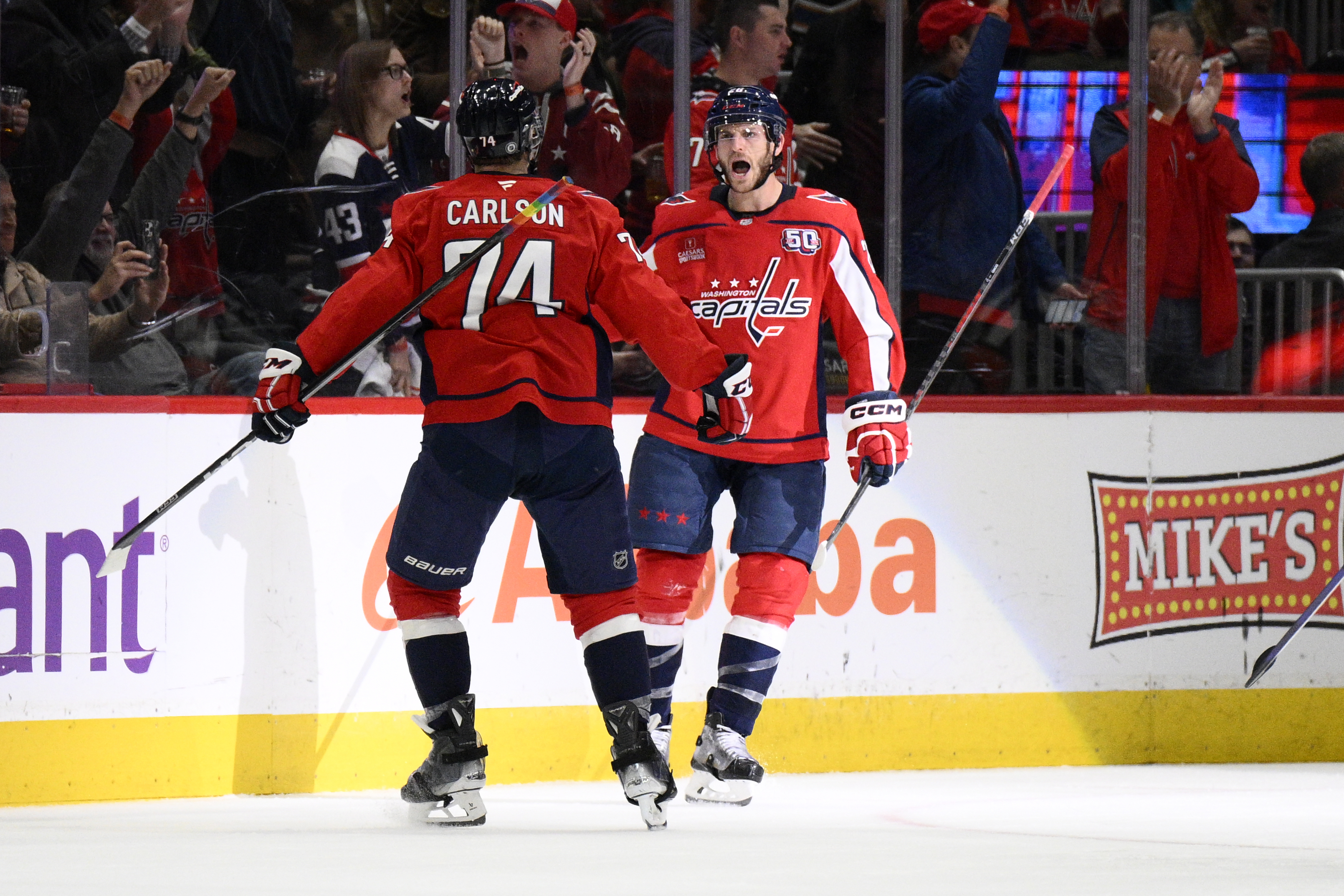 Capitals are rolling along without Alex Ovechkin thanks to depth that has kept them a contender