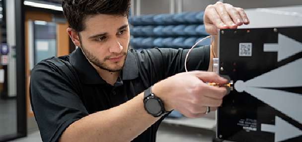 Weber State student developing technology that could benefit Hill Air Force Base, Great Salt Lake